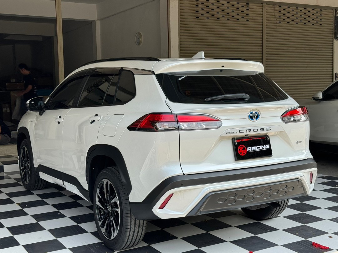 ราวหลังคา แรคหลังคา โตโยต้าครอส Roof Rack Toyota Corolla Cross วัสดุอลูมิเนียม