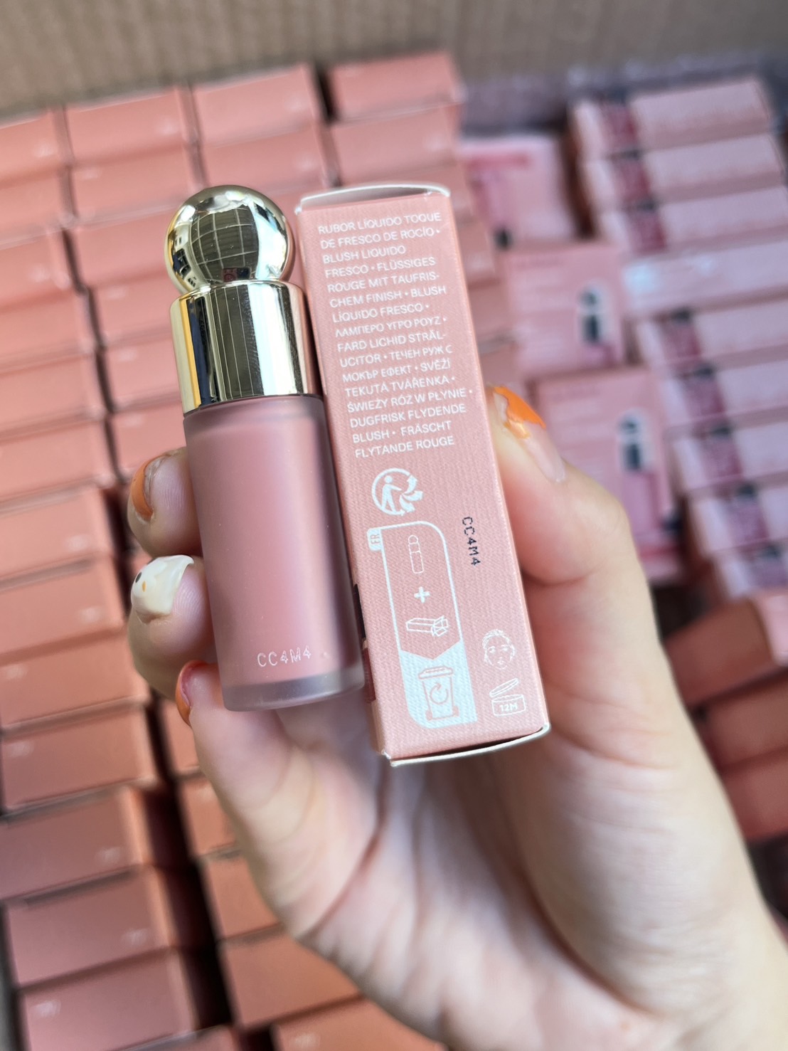 Rare Beauty Soft Pinch Liquid Blush 3.2ml. สี Hope บลัชเนื้อลิควิด