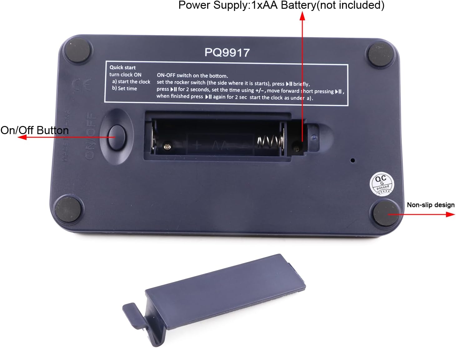 นาฬิกาจับเวลาหมากรุก ครอสเวิร์ด เอแม็ท คำคม Leap Digital Clock PQ9917