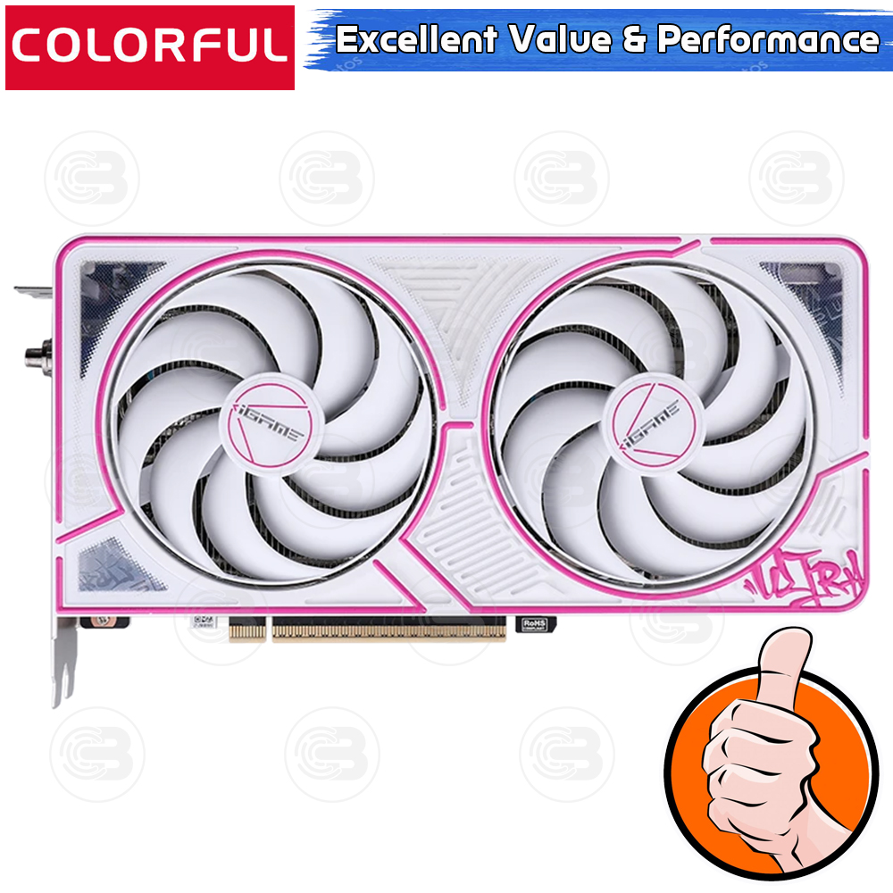 [CoolBlasterThai] COLORFUL VGA iGame GeForce RTX 5060 Ultra W DUO OC 8GB-V (3Y)