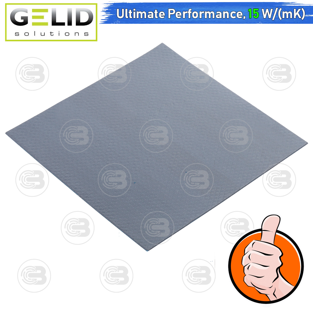 [CoolBlasterThai] GELID GP-ULTIMATE Thermal Pad 120x120x1.0 mm./15.0 W/mK (TP-GP04-S-B)
