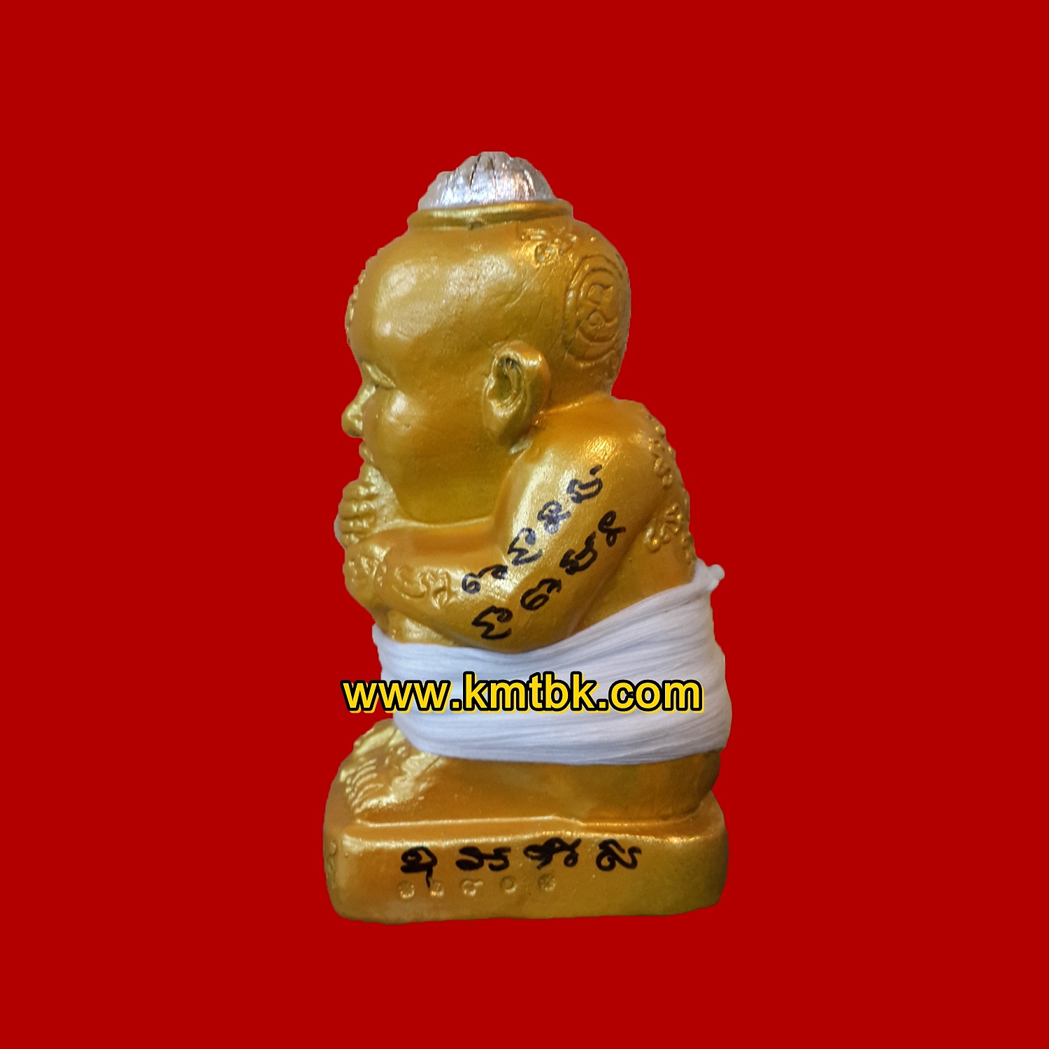 กุมารทองเก้าโกศ หลวงพ่อกอย วัดเขาดินใต้ พิมพ์กรรมการ ขนาดตั้งบูชา ปี2556 ของแท้จากวัด
