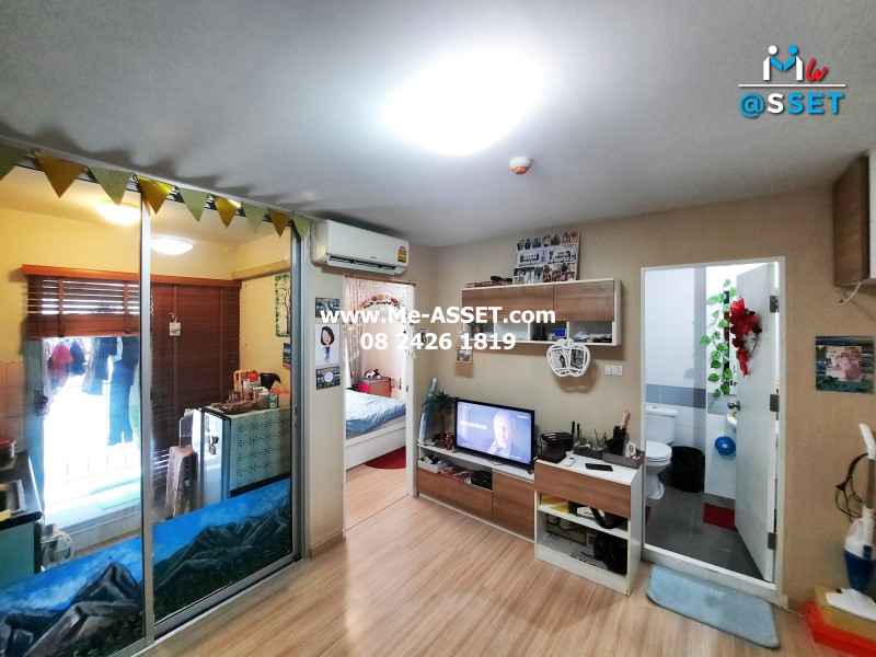 ขายคอนโด ใกล้รถไฟฟ้า ย่าน บางแค บางหว้า ภาษีเจริญ : เดอะวีว่า คอนโด เพชรเกษม 68 : 28.38 ตารางเมตร