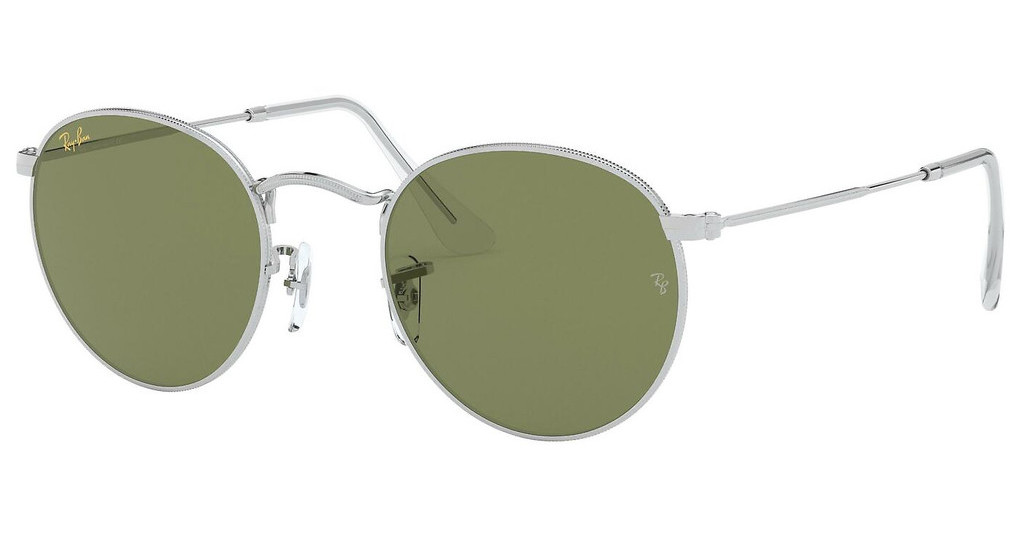 แว่นกันแดด Ray Ban RB3447 ROUND METAL (RB3447 - 91984E) Size 53 MM.