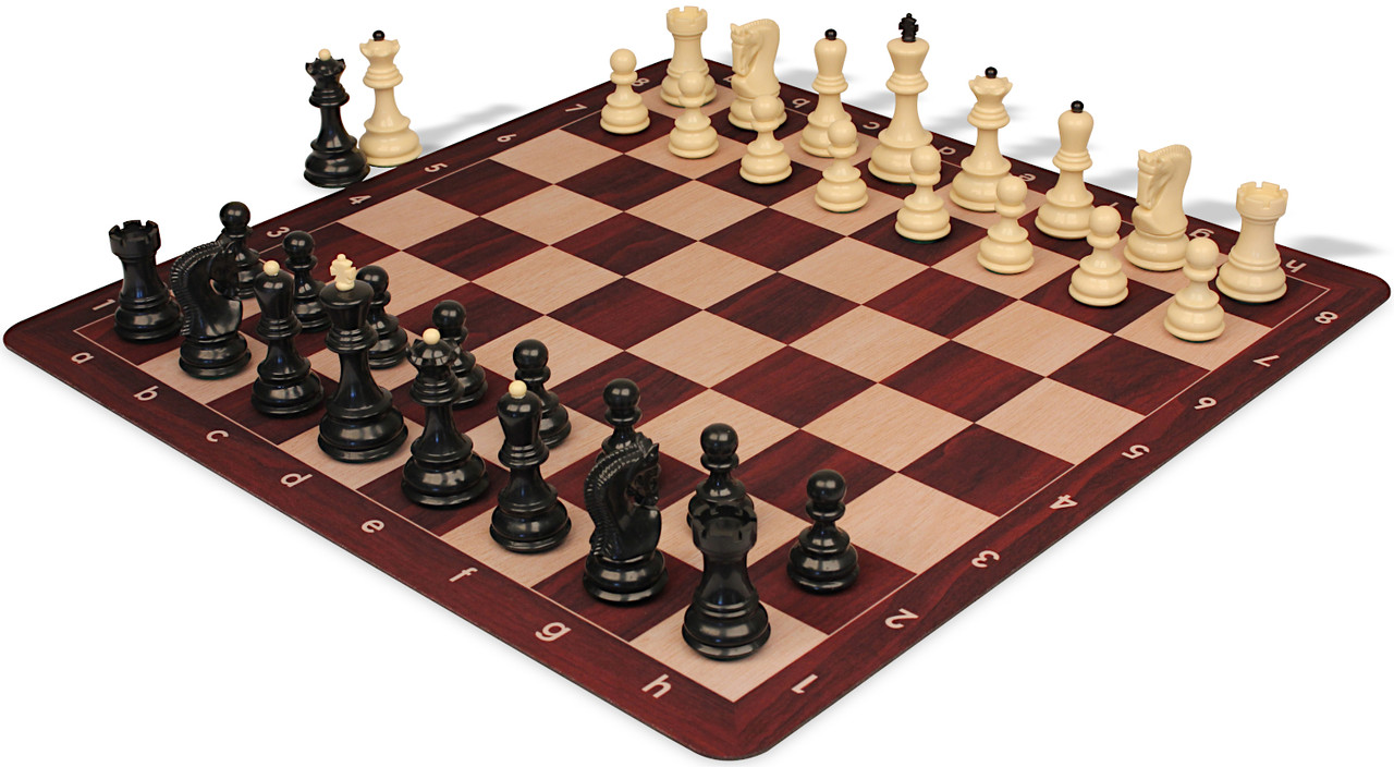 ชุดหมากรุกสากล German Knight Series Chess Set - Zagreb