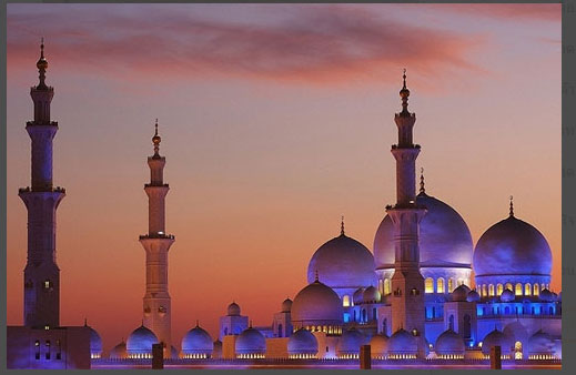 SKมัสยิด ชี้ค ซัยยิด (sheikh zayed grand mosque) ในอะบูดาบี
