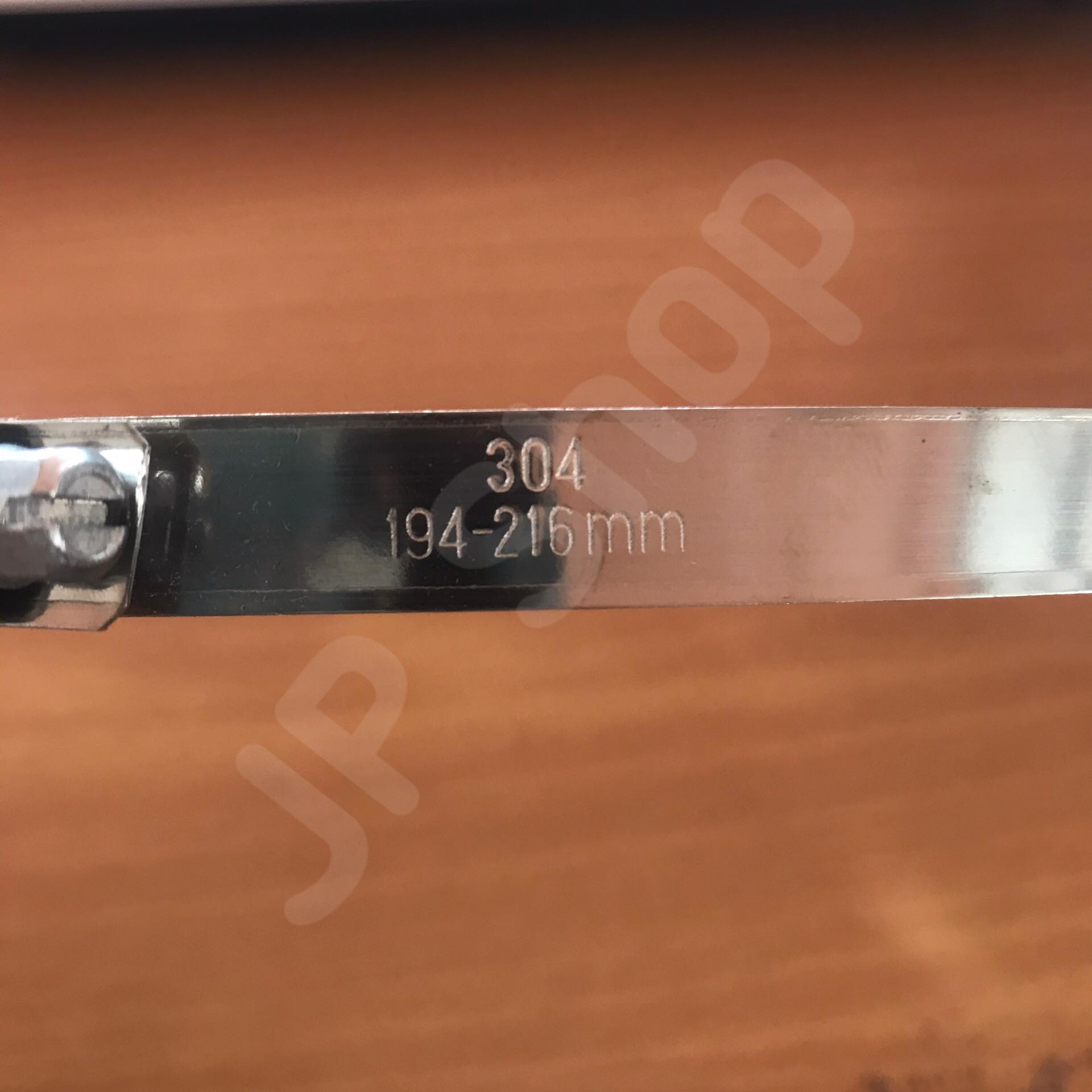 ปลอกรัด 194-216 (12 มม.) แคลมป์รัดท่อสแตนเลส 304 #194216