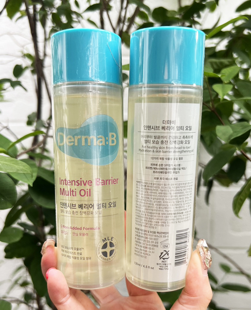 Derma:B Intensive Barrier Multi Oil 135ml. ออยล์ทรีทเมนท์บำรุงผิว