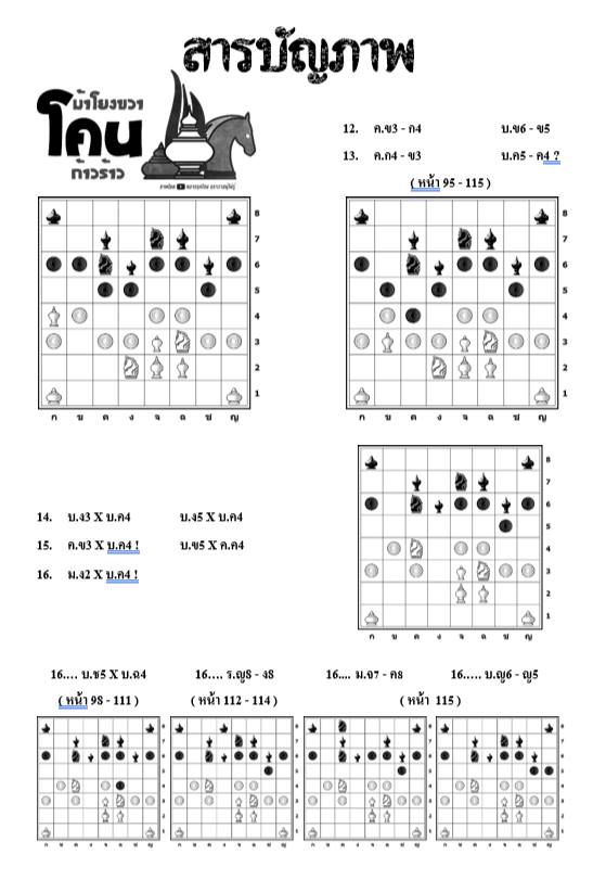 หนังสือหมากรุกไทย กลยุทธ์สุดยอดเซียน ฉบับม้าโยงขวา 3 (สุดยอดเซียนนกกระจิบ)
