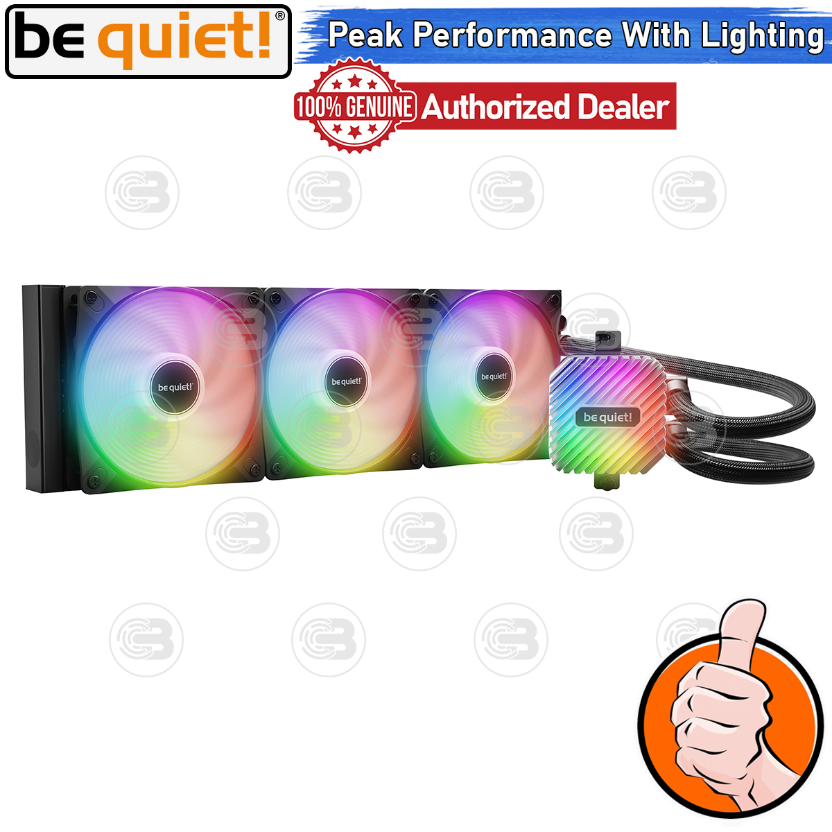 [CoolBlasterThai] Be Quiet Light Loop 360 AIO Water Cooling CPU Cooler (AM5/LGA1851 Ready) (BW022) ประกัน 3 ปี