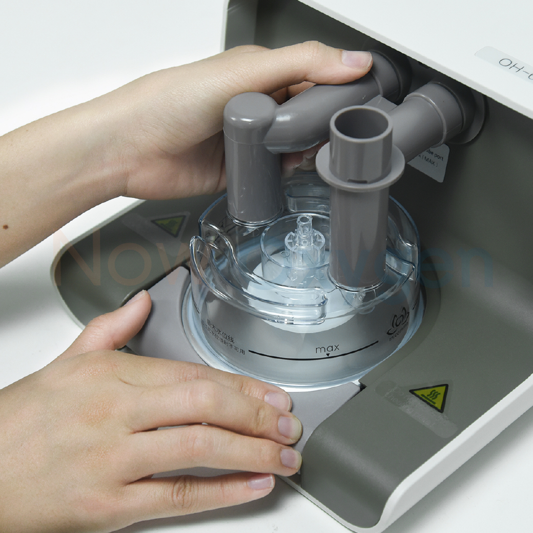 เครื่องควบคุมการให้ออกซิเจนแรงดันสูง High Flow Micomme รุ่น OH-60A ประกันศูนย์ไทย 2 ปี