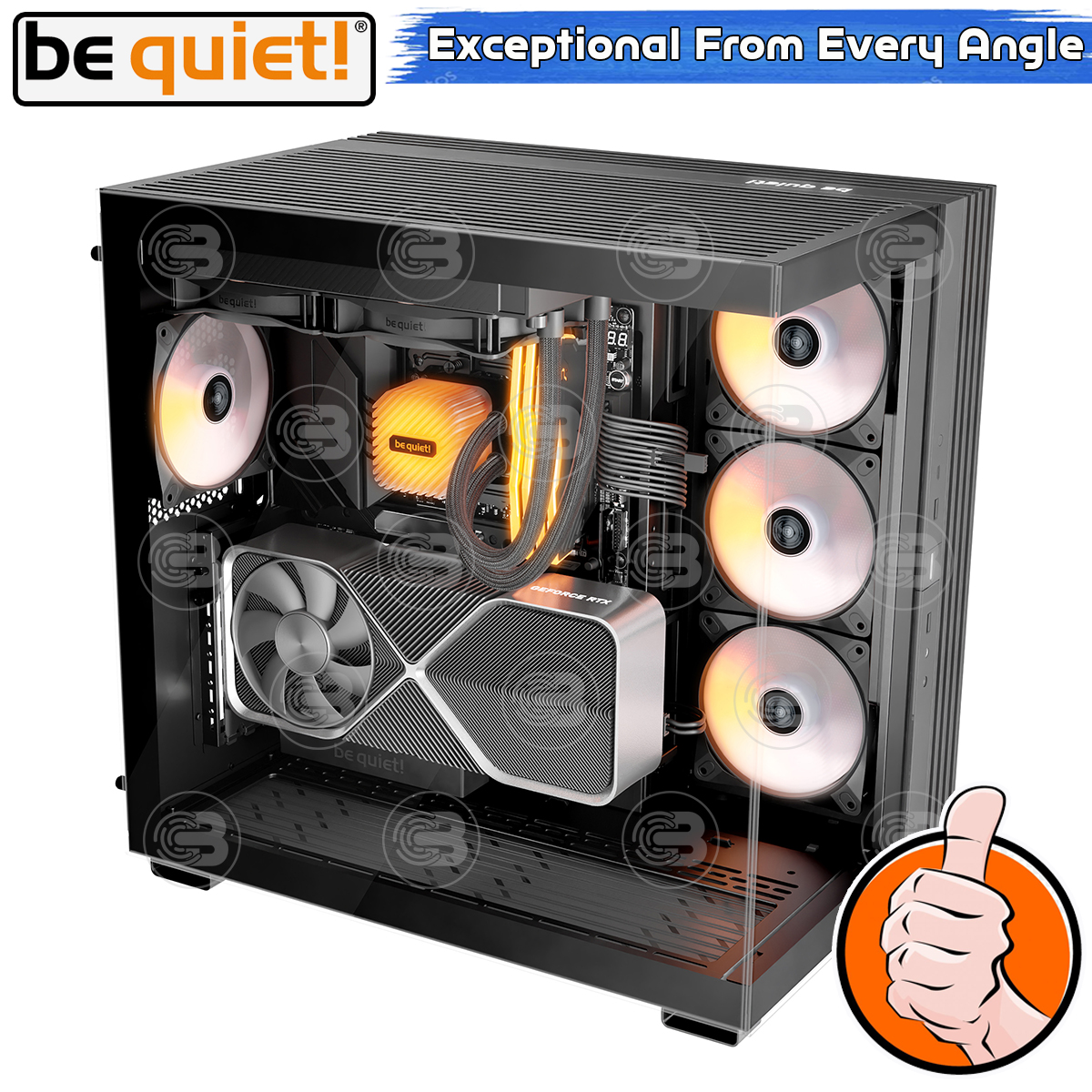 [CoolBlasterThai] Be Quiet LIGHT BASE 600 LX Black PC Case (BGW67) ประกัน 3 ปี