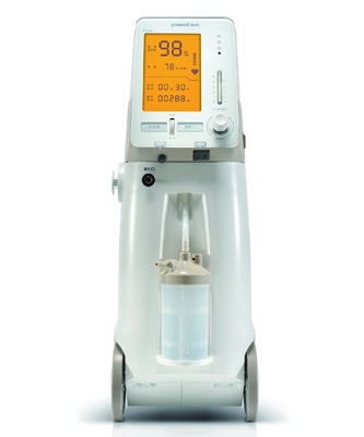 เครื่องผลิตออกซิเจนขนาด 3 ลิตร ยี่ห้อ YUWELL รุ่น 9F-3AW พ่นยาได้