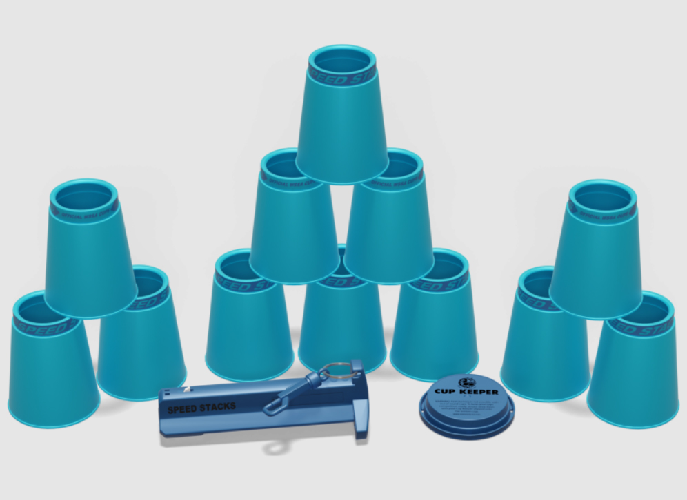 ชุดแก้วสแต็ครุ่นโปร G5 Pro Competitor Speed Stacks (แก้วPro Series 2+แผ่นรองPro Mat G5+นาฬิกาG5+กระเป๋า)