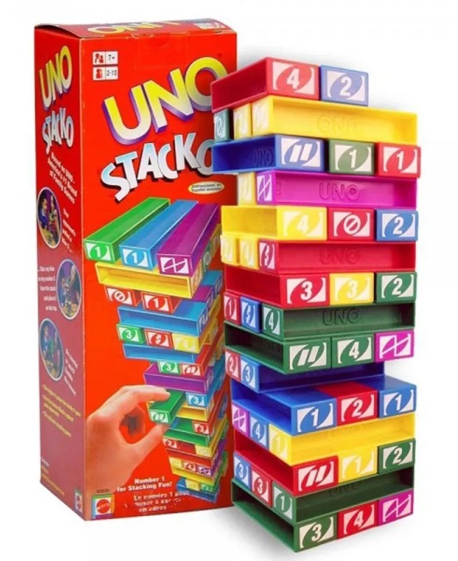 เกมตึกถล่ม Uno Stacko