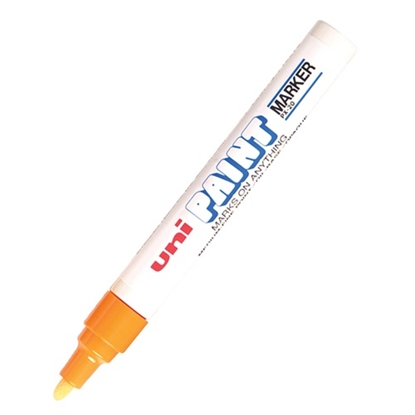 ปากกาเพ้นท์ ยูนิ รุ่น PX-20 สีส้ม