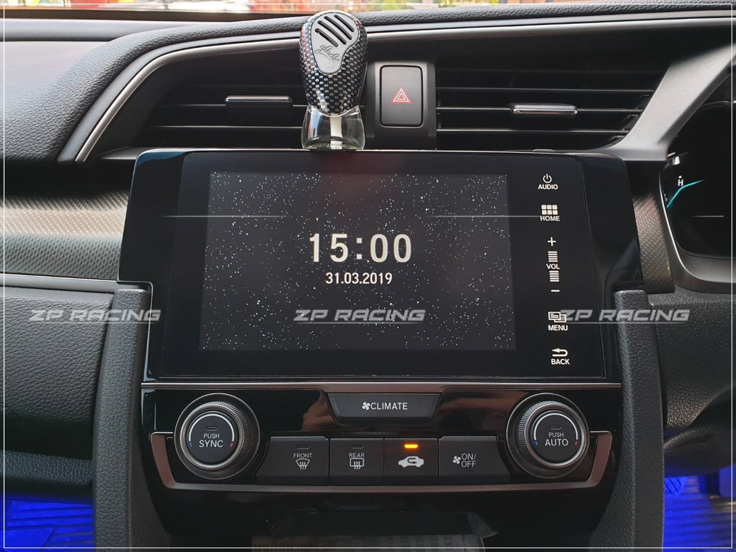 ฟิล์มกันรอยหน้าจอ CIVIC FC by Opticuz