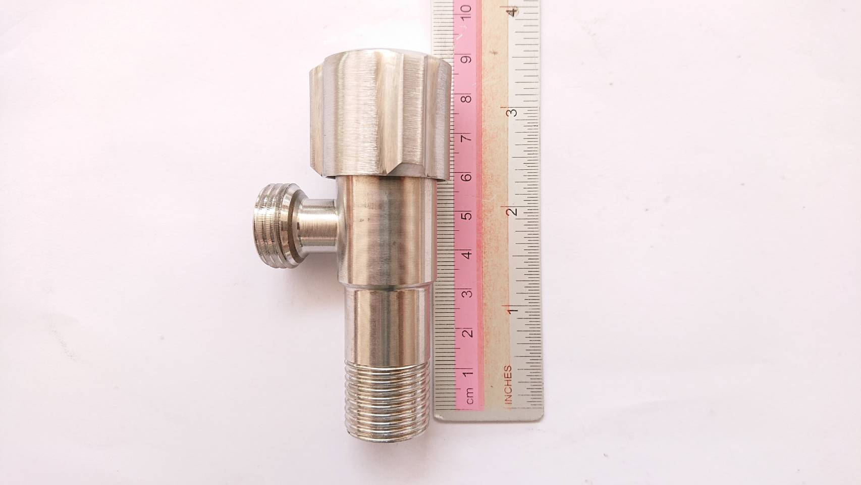 วาล์วฝักบัว 4หุน ฝังกำแพง สต๊อปวาล์ว วาล์วเปิด-ปิดน้ำ ก๊อกน้ำสแตนเลส SUS 304