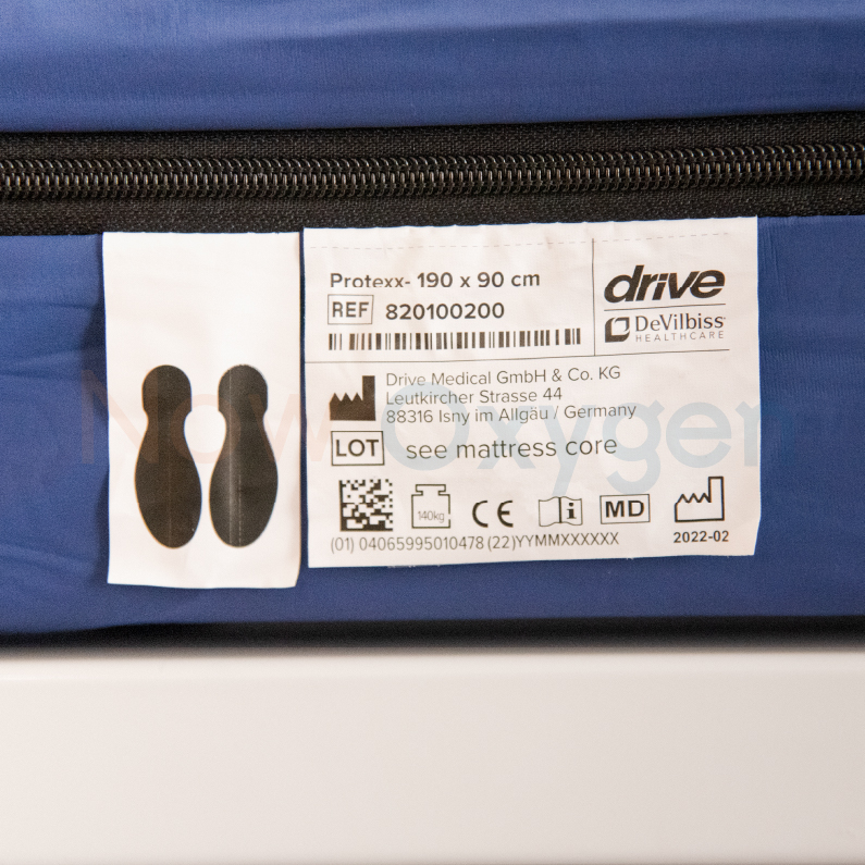 🇺🇸 ที่นอนโฟม ป้องกันแผลกดทับ 2 Layer (ป้องกันระดับสูง) สำหรับผู้ป่วย ผู้สูงอายุ Devilbiss รุ่น Gravimed Protexx รับประกันศูนย์ไทย 5 ปี