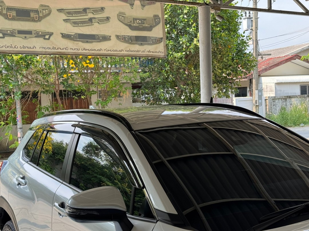 ราวหลังคา แรคหลังคา โตโยต้าครอส Roof Rack Toyota Corolla Cross วัสดุอลูมิเนียม