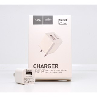 หัวปลั๊ก USB charger HOCO รุ่นUH102 ของแท้💯% เชค serial ได้