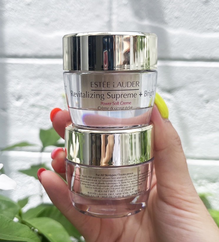 Estee Lauder Revitalizing Supreme+Bright Power Soft Creme 15ml. มอยส์เจอร์ไรเซอร์สูตรใหม่ ขนาดทดลอง ของแท้