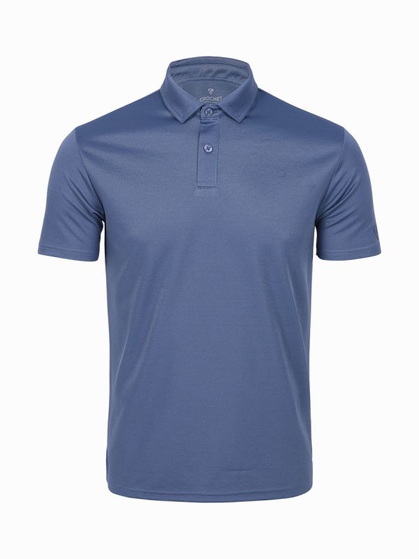 WARRIX DryTech POLO CA-SPU-SR0003 เสื้อโปโล วอริกซ์ แขนสั่น สีเทา EE
