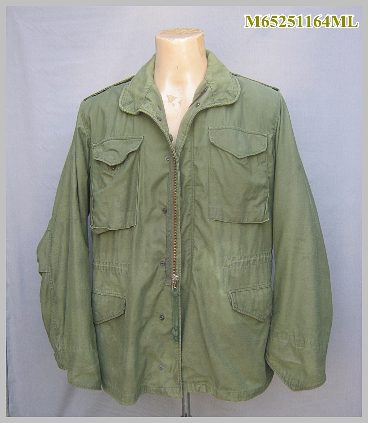 ขายแล้ว เสื้อทหาร M65 Class 1 Pattern 4
