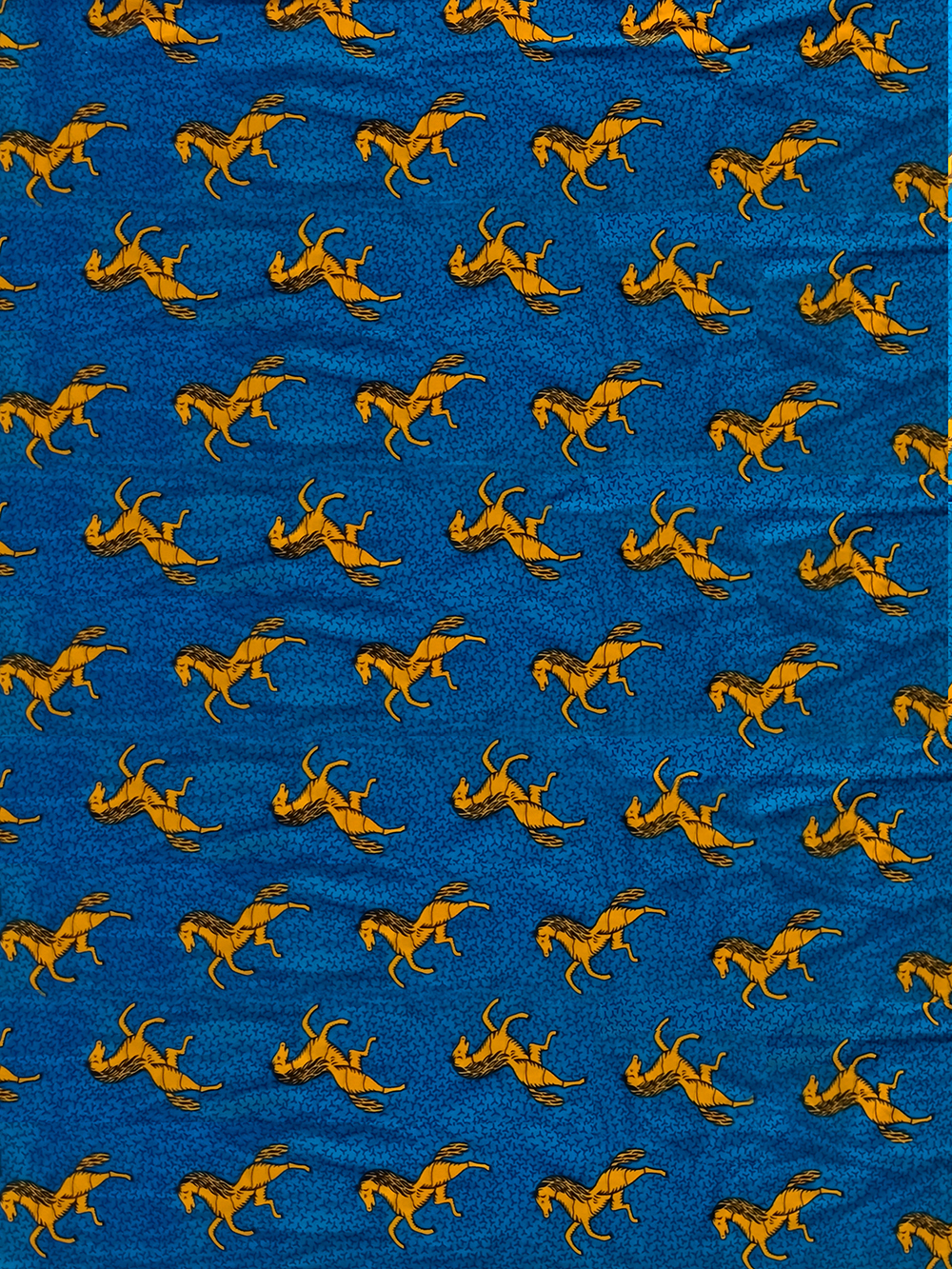 หมอนสามเหลี่ยม15 ช่องติดเบาะ1พับสีน้ำเงินผ้าอังการา 50x90x36Cm //Cotton Original Real Wax Ankara Fabric Triangle Traditional Floor Cushions 15 holes with 1 part of mattress.