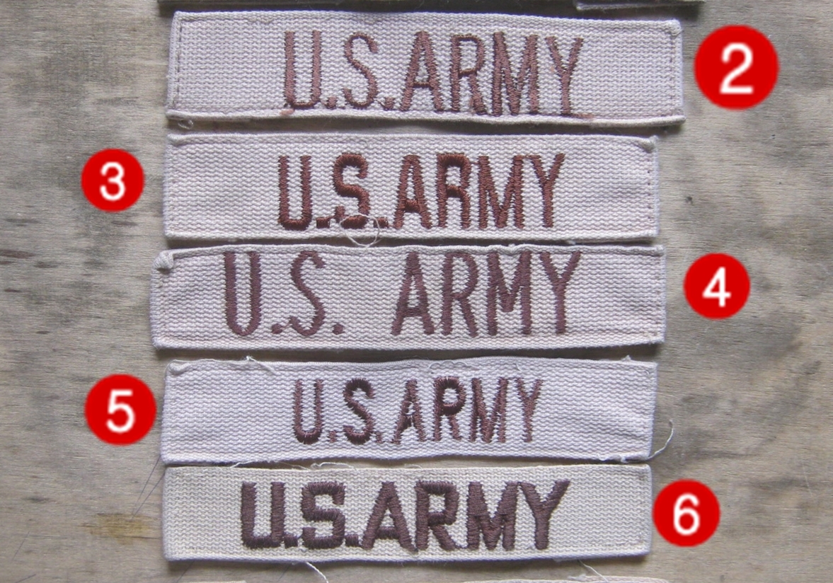 ขายแล้ว ป้าย US.ARMY สีทราย