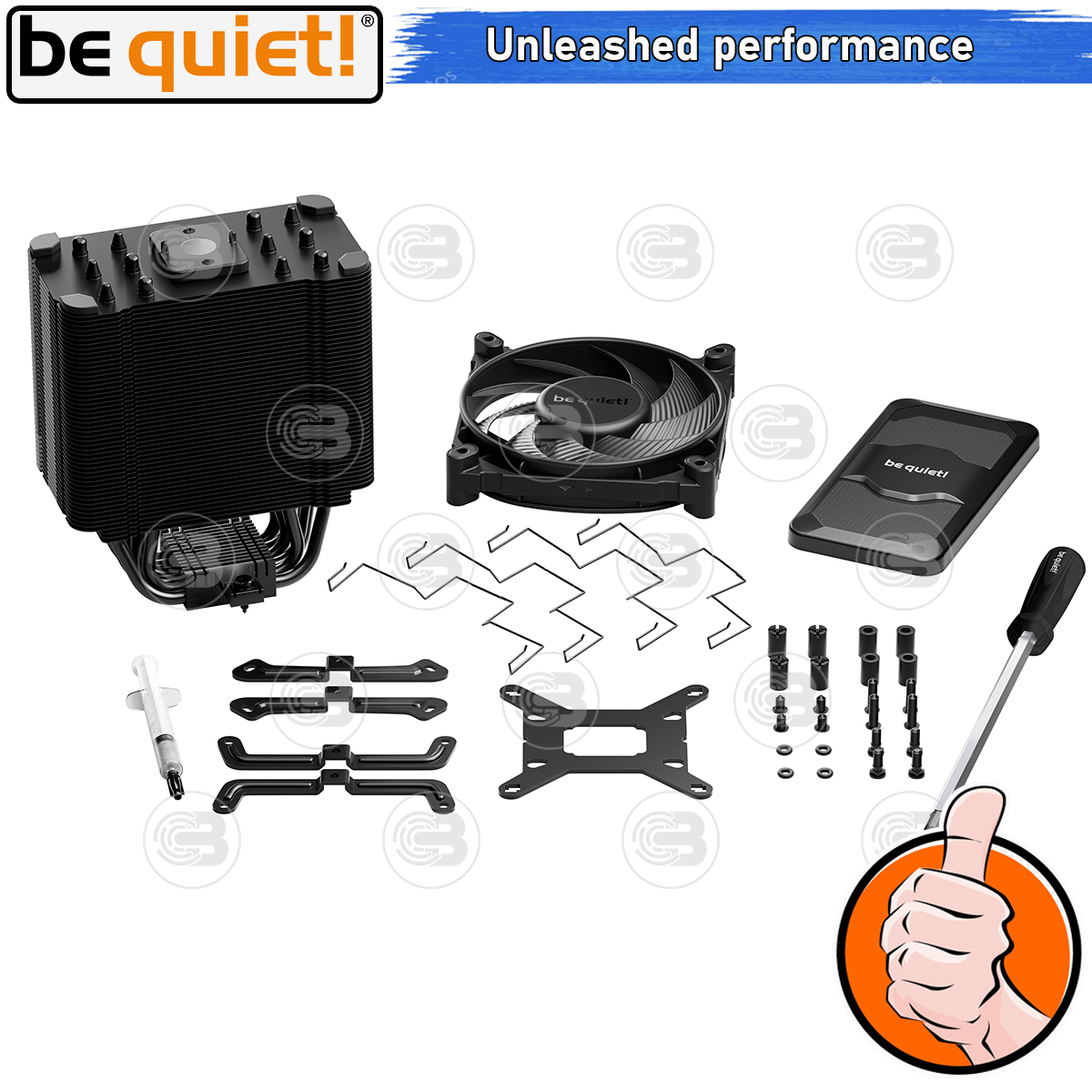 [CoolBlasterThai] Be Quiet Dark Rock 5 Heat Sink CPU Cooler (AM5/LGA1851 Ready) (BK035) ประกัน 3 ปี