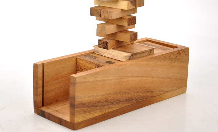 เกมตึกถล่มไม้ฉ่ำฉ่า