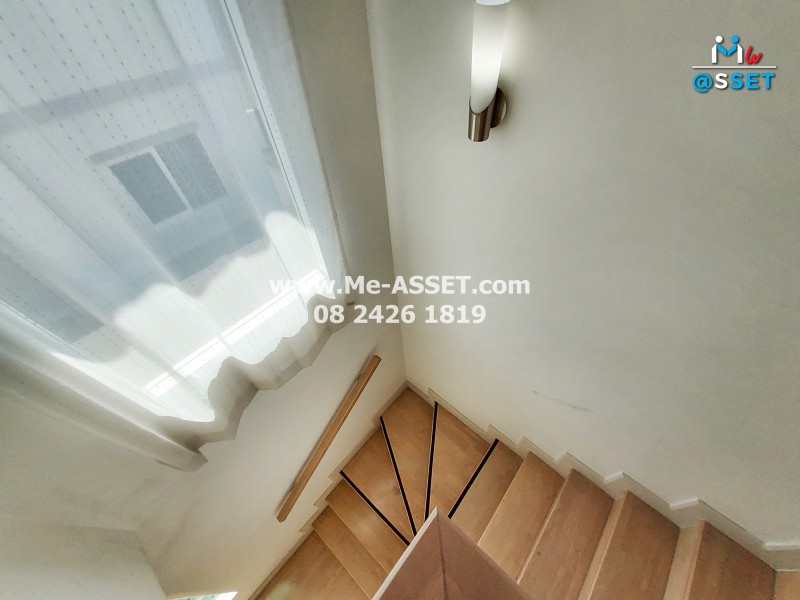 ขายบ้านเดี่ยว ใกล้ ม.มหิดล ย่าน ศาลายา วัดพระเงิน ศรีประวัติ : คณาศิริ ศาลายา : 2 ชั้น 50 ตารางวา