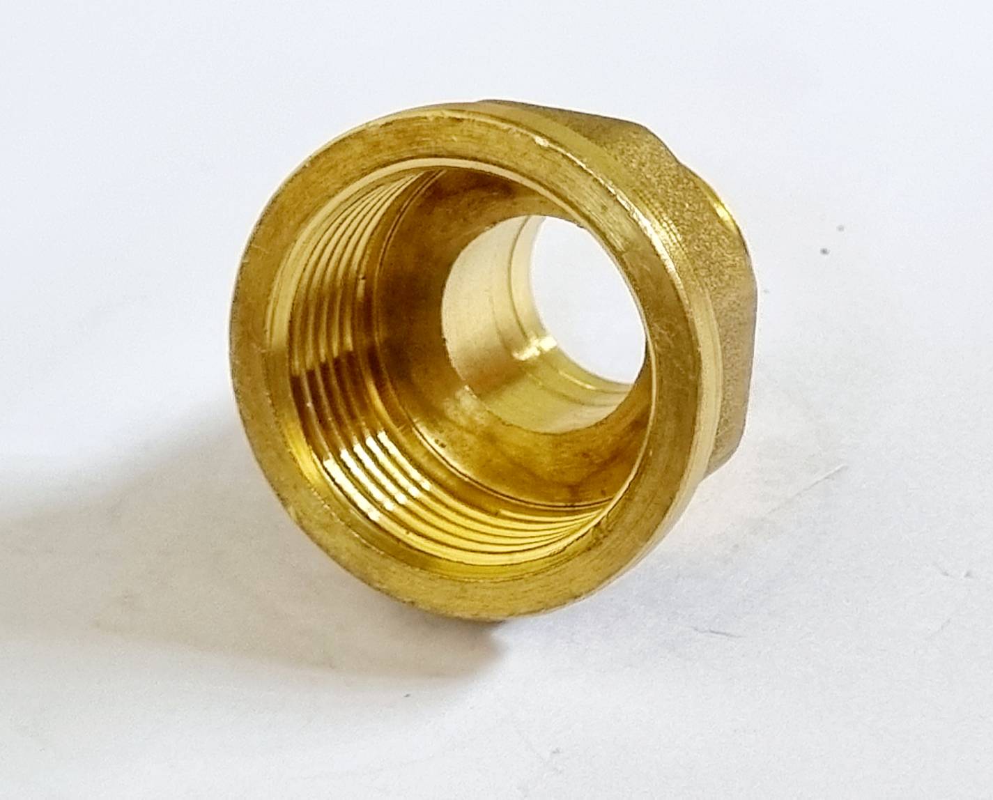 ข้อลดทองเหลือง เกลียวใน 6 หุน เกลียวนอก 4 หุน #2501