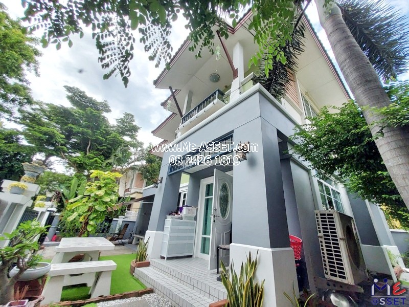 ขายบ้านเดี่ยว ย่าน บางพลีใหญ่ กิ่งแก้ว ราชาเทวะ บางนา สุวรรณภูมิ : เอโทลลันตา รีสอร์ทไลฟ์ บางนา-วงแหวน : 2 ชั้น 54 ตร.วา