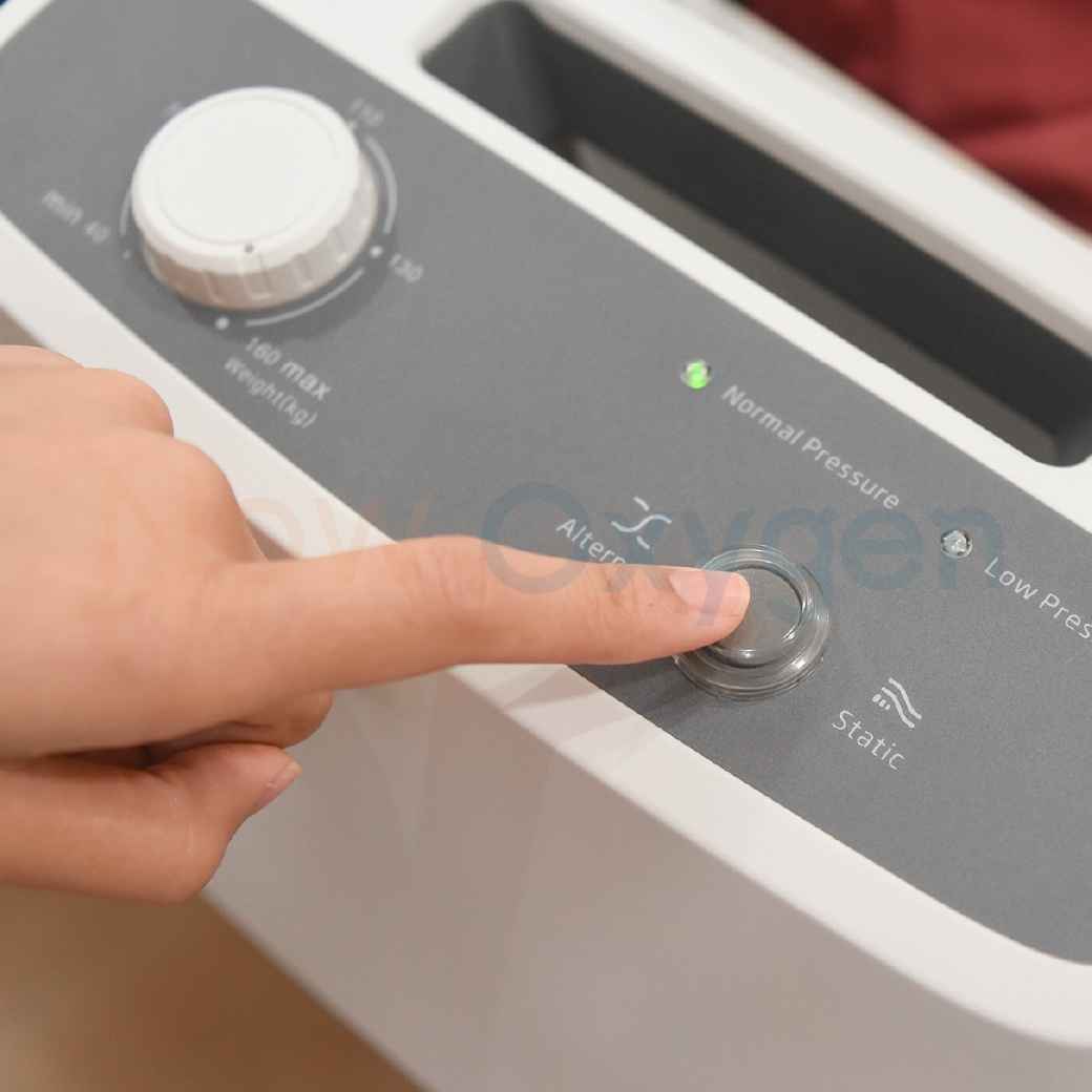 ที่นอนลมป้องกันแผลกดทับ Alternate/Static มีรูระบายอากาศไมโคร ยี่ห้อ Yuyue รุ่น M5-B ประกันศูนย์ไทย 2 ปี