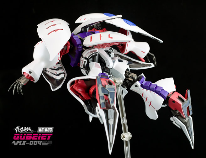 1/144 Qubeley+เอฟเฟคฟันเนล + ฐานผีเสื้อ [MC]