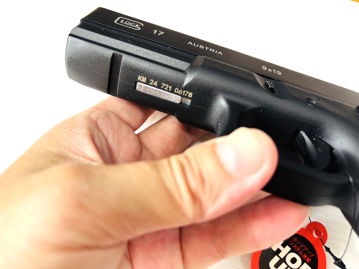 ปืนบีบีกันอัดแก็ส รุ่น Glock17