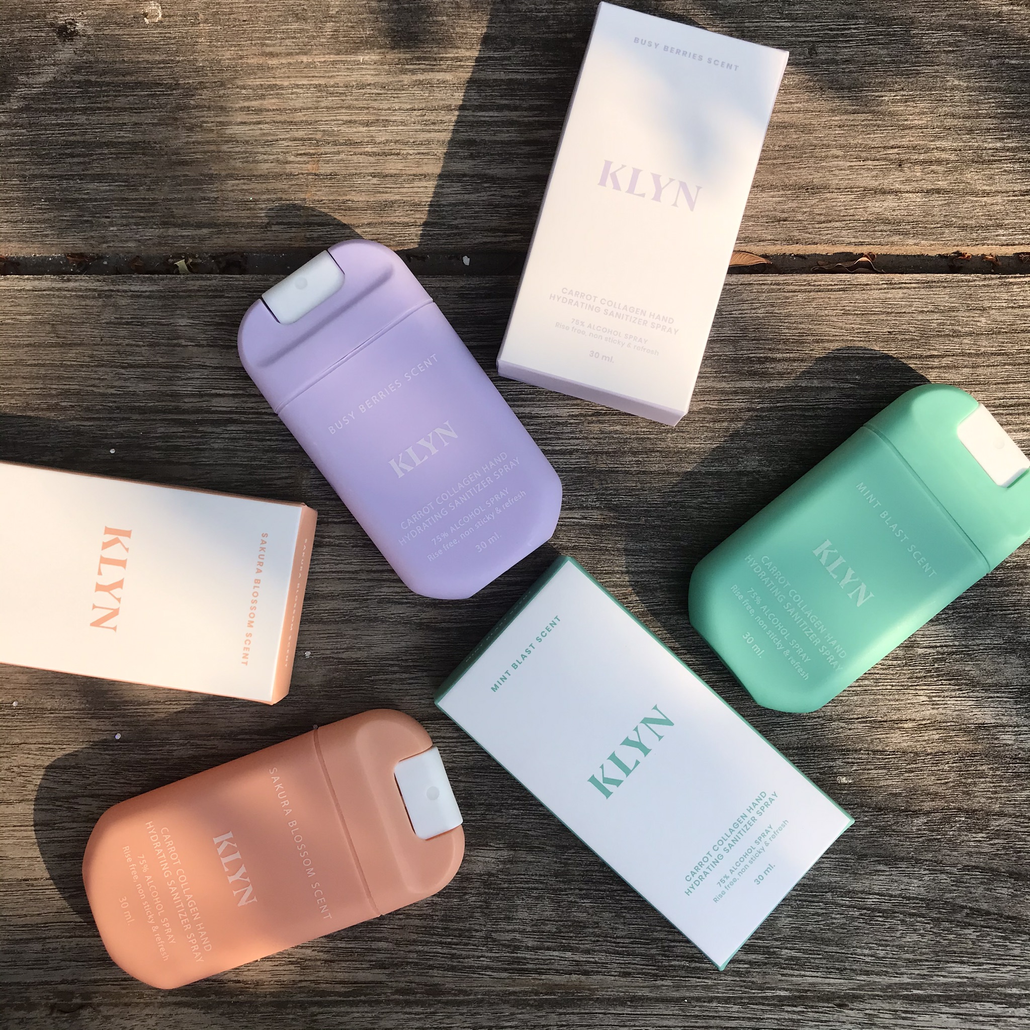 KLYN HAND SPARY ALCOHOL 75% ผสม Carrot Collagen บำรุงผิว สำเนา