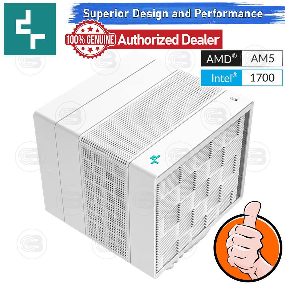 [CoolBlasterThai] DeepCool ASSASSIN IV WHITE Dual Tower CPU Cooler (LGA1700/AM5 Ready)