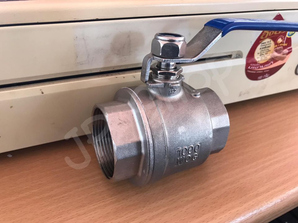 บอลวาล์ว 1.5 นิ้ว สแตนเลส304 NPT