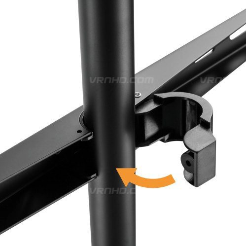 ARTTV65 (US model) ขาตั้งทีวี 43”- 65” ดีไซน์ขาตั้งภาพสามขา Tripod Easel TV Stand, Wooden Legs, 180° Swivel