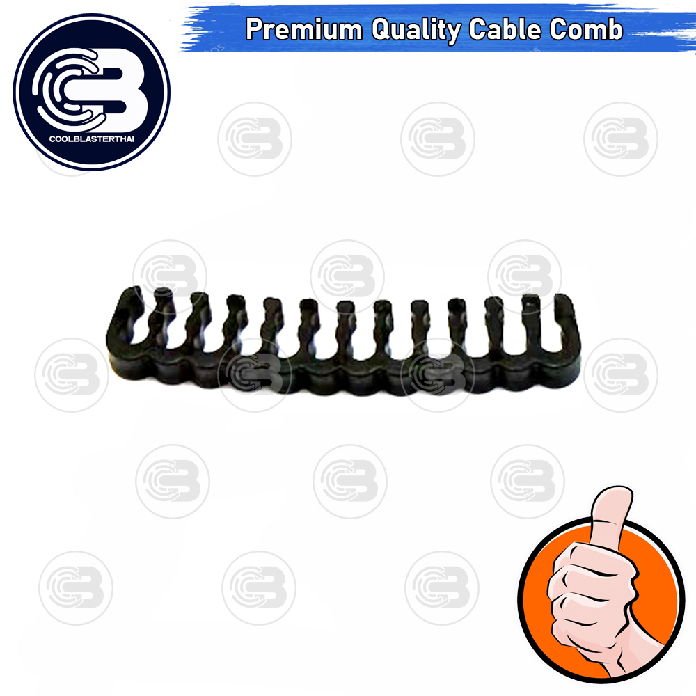 [CoolBlasterThai] 24 Pin ATX BLACK CABLE COMB/HOLDER