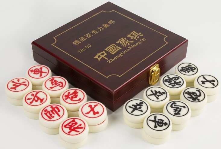 หมากรุกจีน Acrylic Ivory