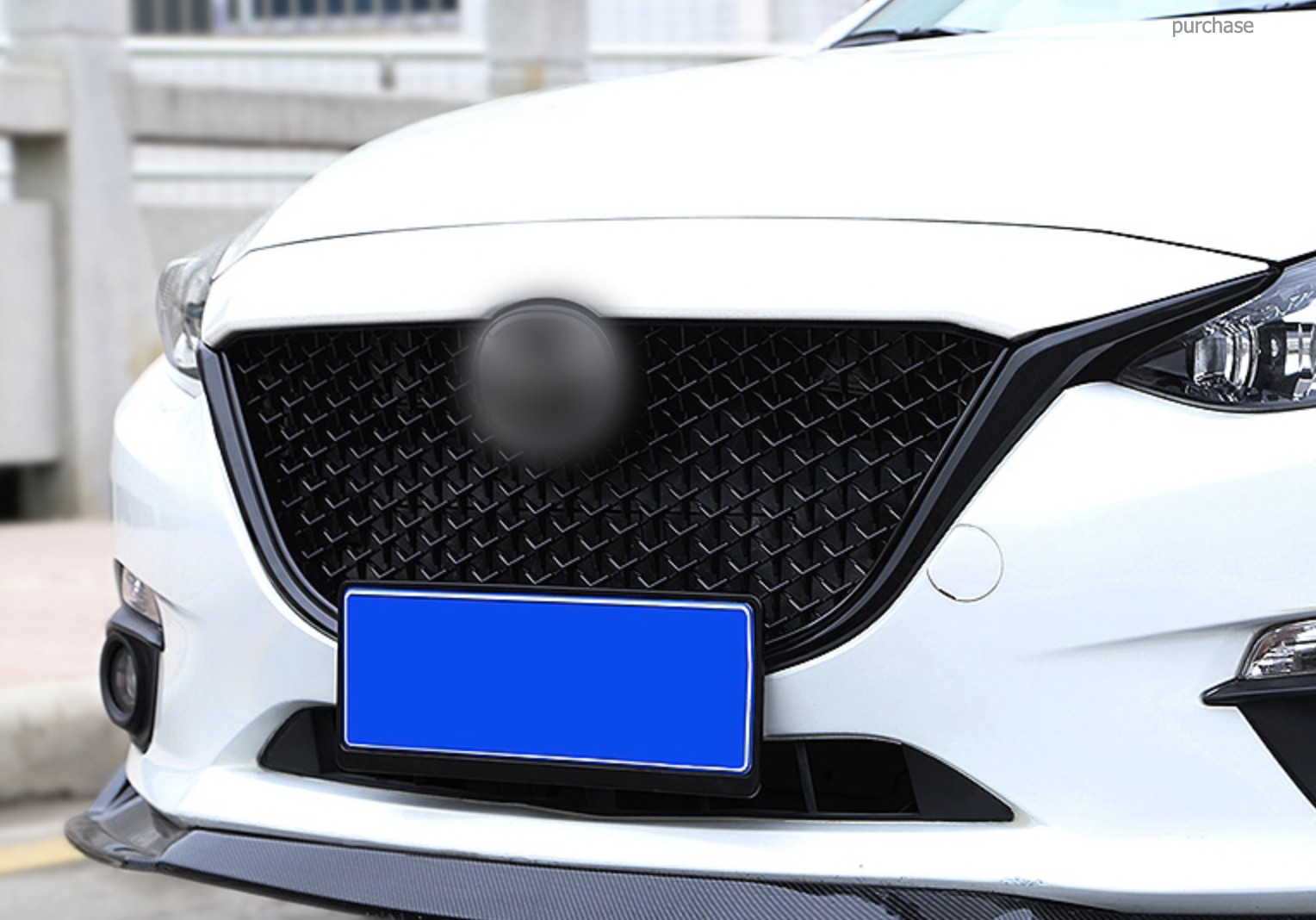 กระจังหน้า Mazda Black Sport