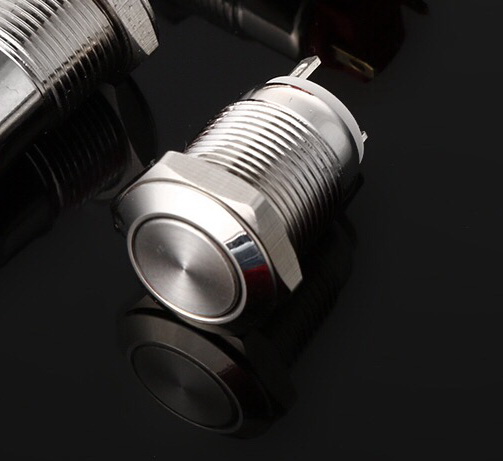 สวิทช์ปุ่มกดเปิด/ปิดกันน้ำ แบบ Momentary 3A/250VAC