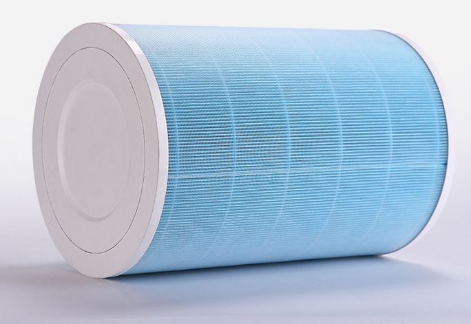 เครื่องฟอกอากาศ กรองฝุ่น PM2.5 ราคาประหยัด ไส้กรอง HEPA H12 สีฟ้า (Air Purifier)