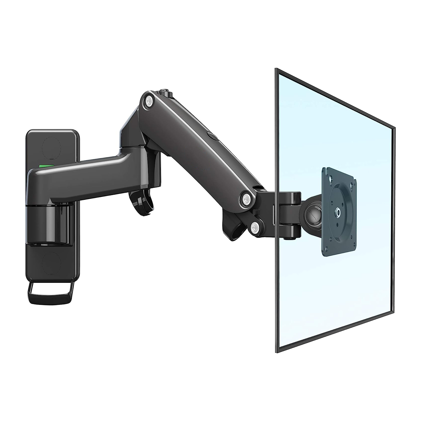 S320/F150 All Motion "Gas-Spring Arm" ขาแขวนจอมอนิเตอร์ติดผนัง 17"- 35" Double Extension, Aluminum Alloy Wall Mount ,VESA 75x75mm./100x100mm., weight capacity 3-12 Kg