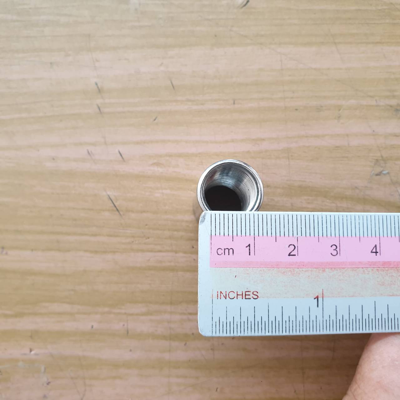 ต่อตรงสแตนเลส304 เกลียวใน NPT ขนาด 1/4นิ้ว(2หุน) #6000165