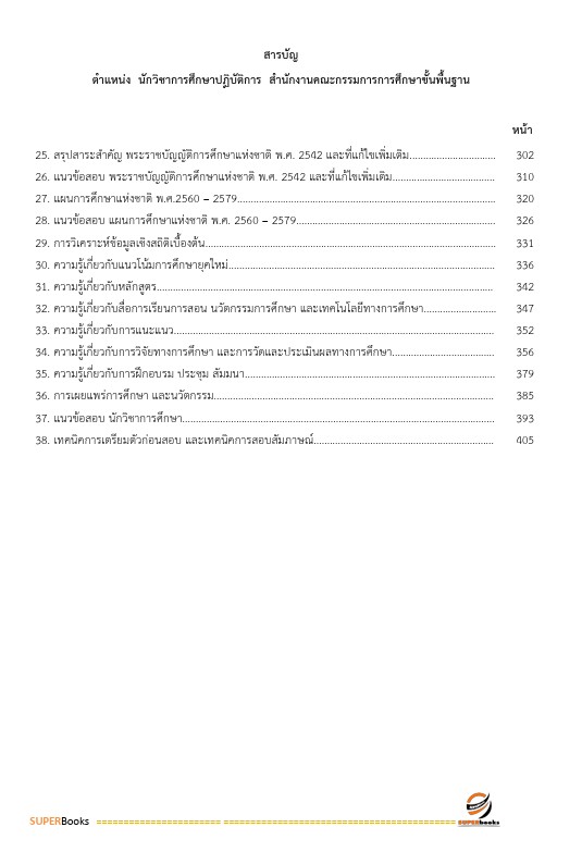 แนวข้อสอบ นักวิชาการศึกษา สำนักงานคณะกรรมการการศึกษาขั้นพื้นฐาน